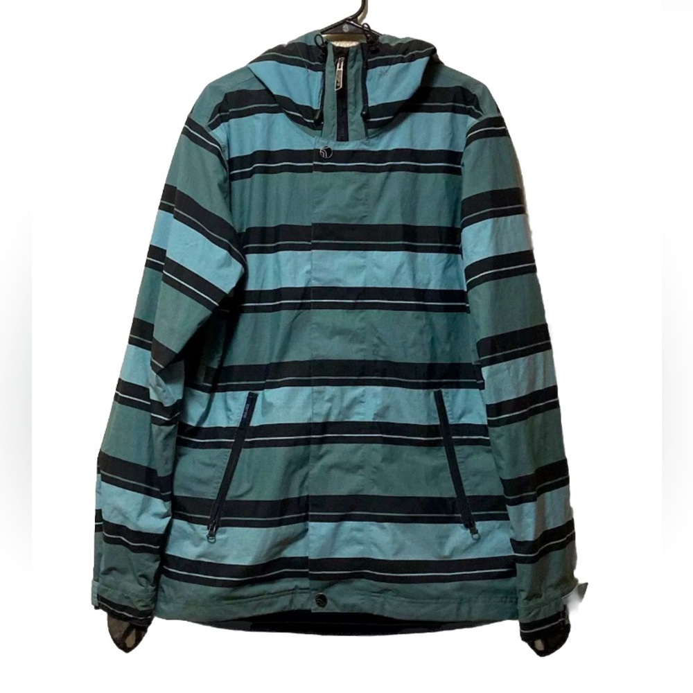 HOLDEN Snow/ Ski Striped Hooded Thermal Jacket